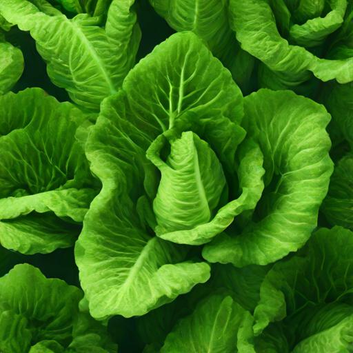 Lettuce Seeds – Romaine Winter Density Garden Seeds From Back Home Seed.  CLose Up Of Romaine Lettuce Growing