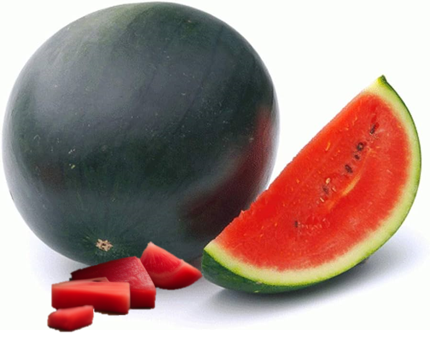Watermelon Sugar Baby Seeds Small Miniature Watermelon Harvested From Vegetable Garden