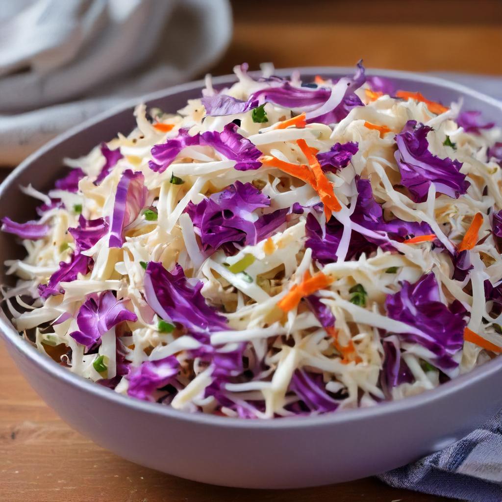 Fresh Mammoth Red Rock Cabbage Coleslaw