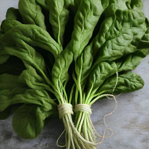 Spinach Seeds – Bloomsdale Long Standing Harvest On Table