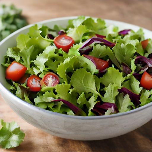 Lettuce Seeds – Mixed Greens – Gourmet Mixture Garden Seeds From Back Seed. Fresh Lettuce Greens Salad